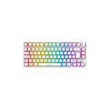 Rampage Zephyra 75 Beyaz Rgb Us Q Sessiz Membrane Oyuncu Klavyesi