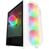 Rampage Zuko Rainbow Fanlı 600 W Beyaz ATX Gaming Bilgisayar Kasası