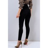 Ramrod Golden Arrow Kadın Siyah Süper Skinny Jean Pantolon Yüksek Bel Pamuk Elastan 4 Mevsim - -- - 31