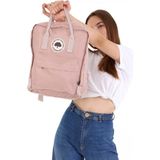 Ramsburry Unisex Imperteks Su Geçirmez Kumaş Sırt Çantası - Pembe