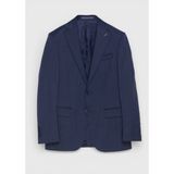 Ramsey Açık Lacivert Düz Modern Fit %100 Yün Takım Elbise - 6 Drop - 48