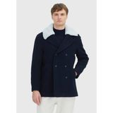 Ramsey Lacivert Regular Fit Casual Dokuma Kaban - XL