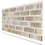 Ramsoy Taş Desen Strafor Panel Hafif EPS Malzeme ile 100x50 cm İç Mekan Uygulaması