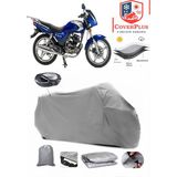 Ramzey Xf 125 10-V Branda Gri Arka Çanta Uyumlu(Topcase) Motosiket Brandası Motor Örtüsü Çadır Su Geçirmez Motosiklet Kılıfı Motor Brandası,lastikli,taşıma Torbalı