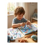 Rana İkra Art Deniz Hayvanları Temalı Sticker Seti (4 Sayfa 82 Adet)