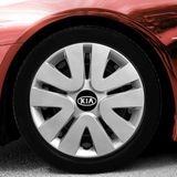 Rand Auto Kia Sephia 13 Inç Uyumlu Jant Kapağı Amblemli Gri 4'lü Takım 104