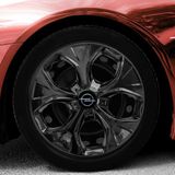 RandAuto Opel 13 Inç Jant Kapağı Amblemli Piano Black 4'lü Set 210