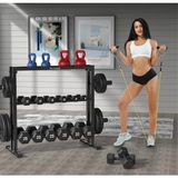 Rane Dambıl Kettlebell Ağrılık Plakası Standı - Siyah