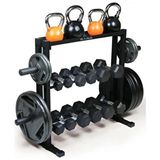 Rane Fitness Equipment Rane Dambıl Kettlebell Ağırlık Plakası Standı - Siyah