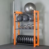 Rane Kettlebell Sağlık Topu Ağırlık Plakası Bar Standı - Turuncu