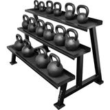 Rane Kettlebell Standı Siyah Renk Dayanıklı Yapı ile 400 kg Çalışma Ağırlığına Sahip