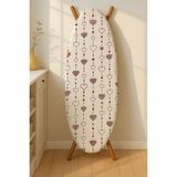 Ranforce Biyeli Çizgili Isıya Dayanıklı Ütü Masası Kılıfı 142X55 cm - Seçenek 1