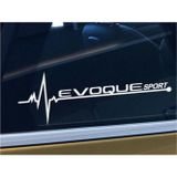 Range Rover Yan Cam Sticker Oto Kapı Çıkartma 20 cmx7 cm