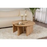 Rani Home Orta Sehpa Meşe 90 cm AB-5374