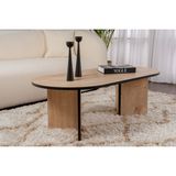 Rani Home Orta Sehpa Safir Meşe - Siyah 119 cm AB-5288