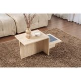 Rani Home Orta Sehpa Traverten 80 cm AB-5257