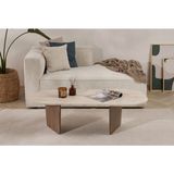 Rani Home Orta Sehpa Traverten - Venedik Cevizi 130 cm AB-5413