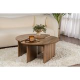 Rani Home Orta Sehpa Venedik Cevizi 90 cm AB-5376