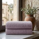 Rani Mobilya Rani Home Banyo Havlusu Seti Gri BD-6422 - 70 x 140 cm
