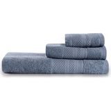 Rani Mobilya Rani Home Banyo Havlusu Seti Mavi BD-6376 - 90 x 150 cm