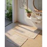 Rani Mobilya Rani Home Banyo Paspası Seti Bej BA-6457
