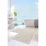 Rani Mobilya Rani Home Banyo Paspası Seti Ekru BA-6275 - Çok Renkli