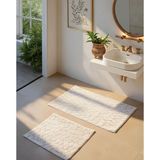 Rani Mobilya Rani Home Banyo Paspası Seti Ekru BA-6456