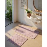 Rani Mobilya Rani Home Banyo Paspası Seti Pembe BA-6454