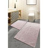 Rani Mobilya Rani Home Banyo Paspası Seti Pudra Pembe BA-6271 - Pudra Pembesi