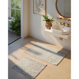 Rani Mobilya Rani Home Banyo Paspası Seti Vizon Gri BA-6458