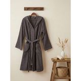 Rani Mobilya Rani Home Bornoz S/m Antrasit BB-6494 - S - M