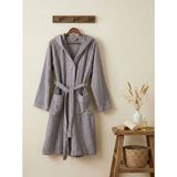 Rani Mobilya Rani Home Bornoz S/m Gri BB-6495 - S - M