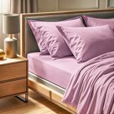 Rani Mobilya Rani Home Çift Kişilik Çarşaf Gül Kurusu CF-6341