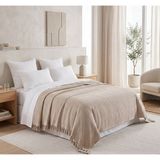 Rani Mobilya Rani Home Çift Kişilik Pike Kapuçino CA-6235 - Cappuccino