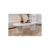Rani Mobilya Rani Home Orta Sehpa Beyaz 119Cm AB-5295