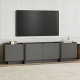 Rani Mobilya Rani Home Tv Ünitesi Antrasit - Siyah 180 cm AA-5325