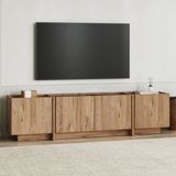 Rani Mobilya Rani Home Tv Ünitesi Atlantik Çam - Antrasit 180 cm AA-5326