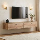 Rani Mobilya Rani Home Tv Ünitesi Safir Meşe 160 cm AA-5832