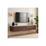 Rani Mobilya Rani Home Tv Ünitesi Traverten - Milano Ceviz 140 cm AA-5814