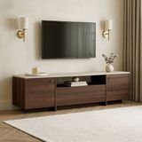 Rani Mobilya Rani Home Tv Ünitesi Traverten - Milano Ceviz 180 cm AA-5837