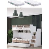 Ranza, Cesur Yavrulu Ranza - Ceviz 2 Adet Comfort Yatak