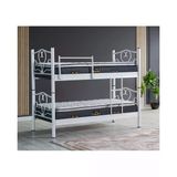 Ranza Metal Ranza 90X190 Çift Katlı Beyaz Fırın Boya