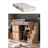 Ranza, Natural Ranza Çalışma Masası Dolap 1 Adet Comfortyatak