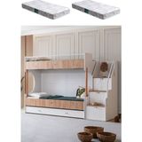 Ranza, Vita Bohem Yavrulu Ceviz Ranza + 2 Adet Comfort Yatak - 100 x 100 cm