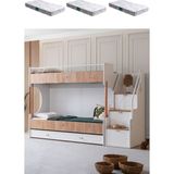 Ranza, Vita Bohem Yavrulu Ceviz Ranza + 3 Adet Comfort Yatak - 100 x 100 cm