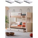 Ranza, Zenit Yavrulu Ranza 3 Adet Comfort Yatak - Krem - 100 x 100 cm