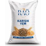 Raö Zahirecilik RAÖ Karışık Yem Buğday Yumurta Pelet Kırık Mısır 5 kg Güvercin Tavuk Kaz Hindi İçin Dengeli Beslenme