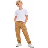 Rapapa Erkek Çocuk Bej Kargo Pantolon Lastikli Bel CEPLI-76560 - Hardal - 4 - 5 Yaş