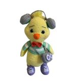 Rapçi Civciv Amigurumi Organik Oyuncak