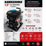 Rapco Kawashima 1,5 luk Su Motoru